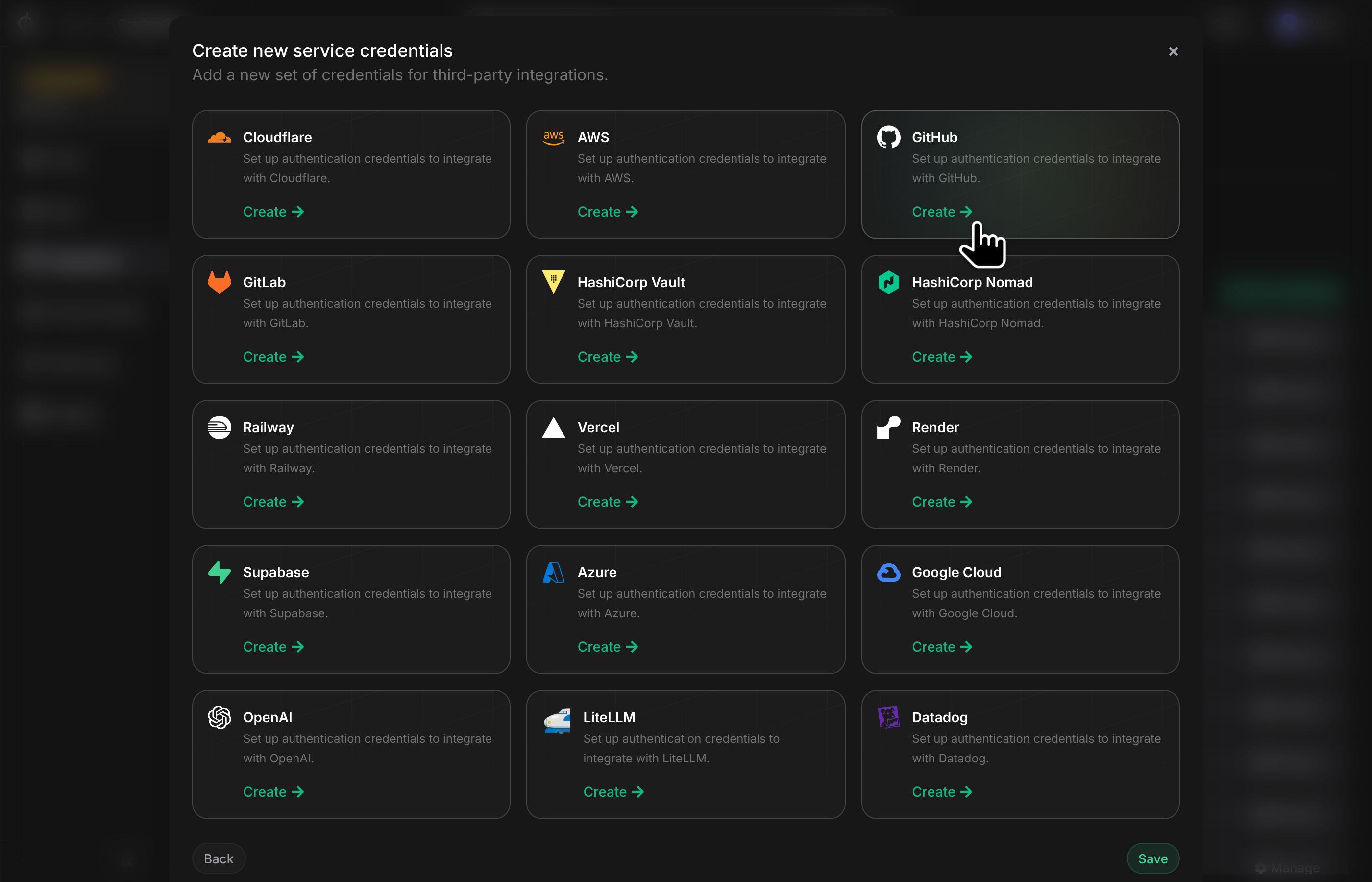 Click on GitHub