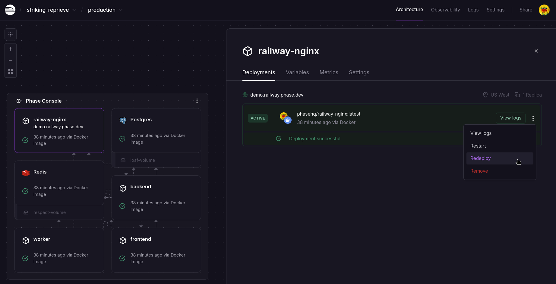 Redeploy railway-nginx